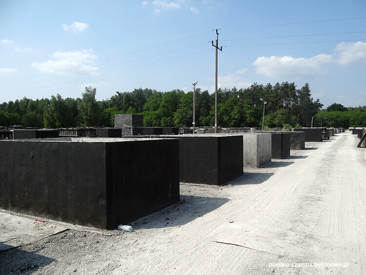 Produkcja zbiorników betonowych